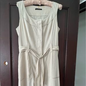 VGUC Elie Tahari Linen-blend Dress